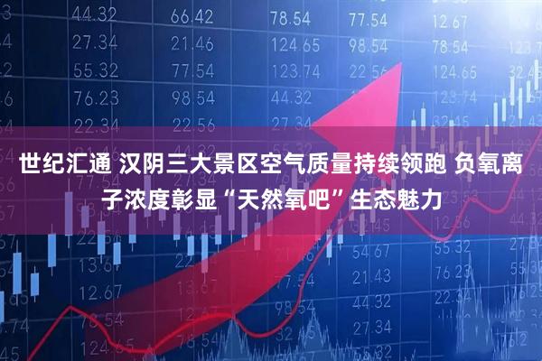 世纪汇通 汉阴三大景区空气质量持续领跑 负氧离子浓度彰显“天然氧吧”生态魅力